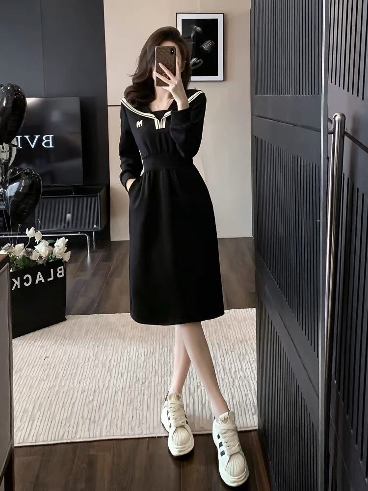 Autumn and winter body shaping jumpsuit, long-sleeved trousers