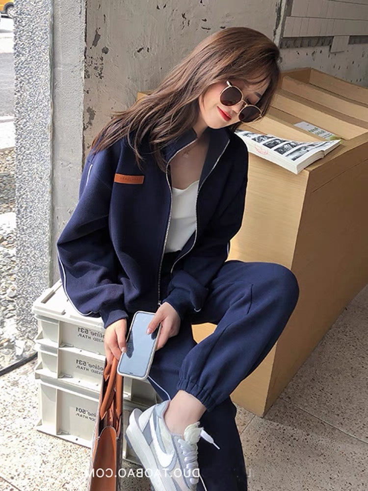 Casual sports suit for women spring 2023 new fashionable and stylish s –  Lee Nhi Boutique