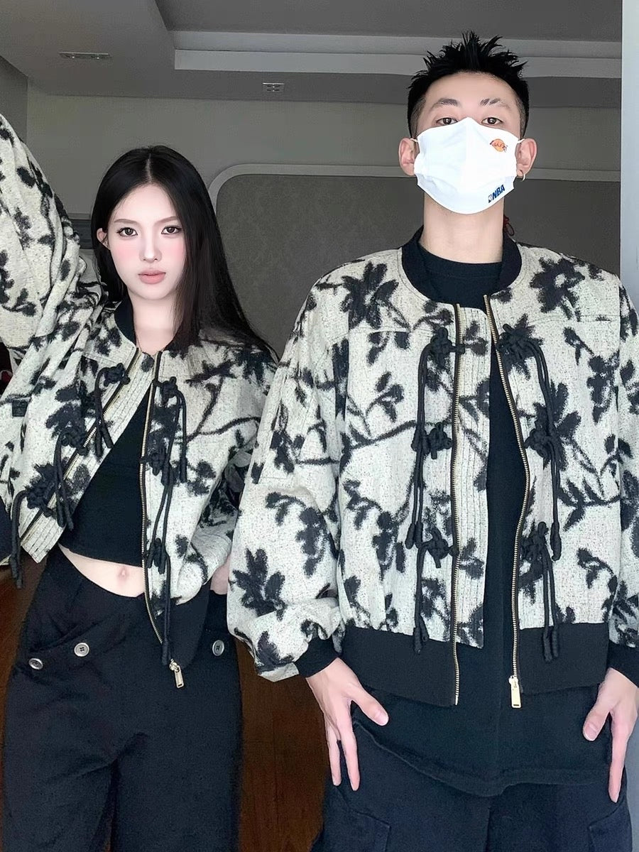 chinese style bomber jacket