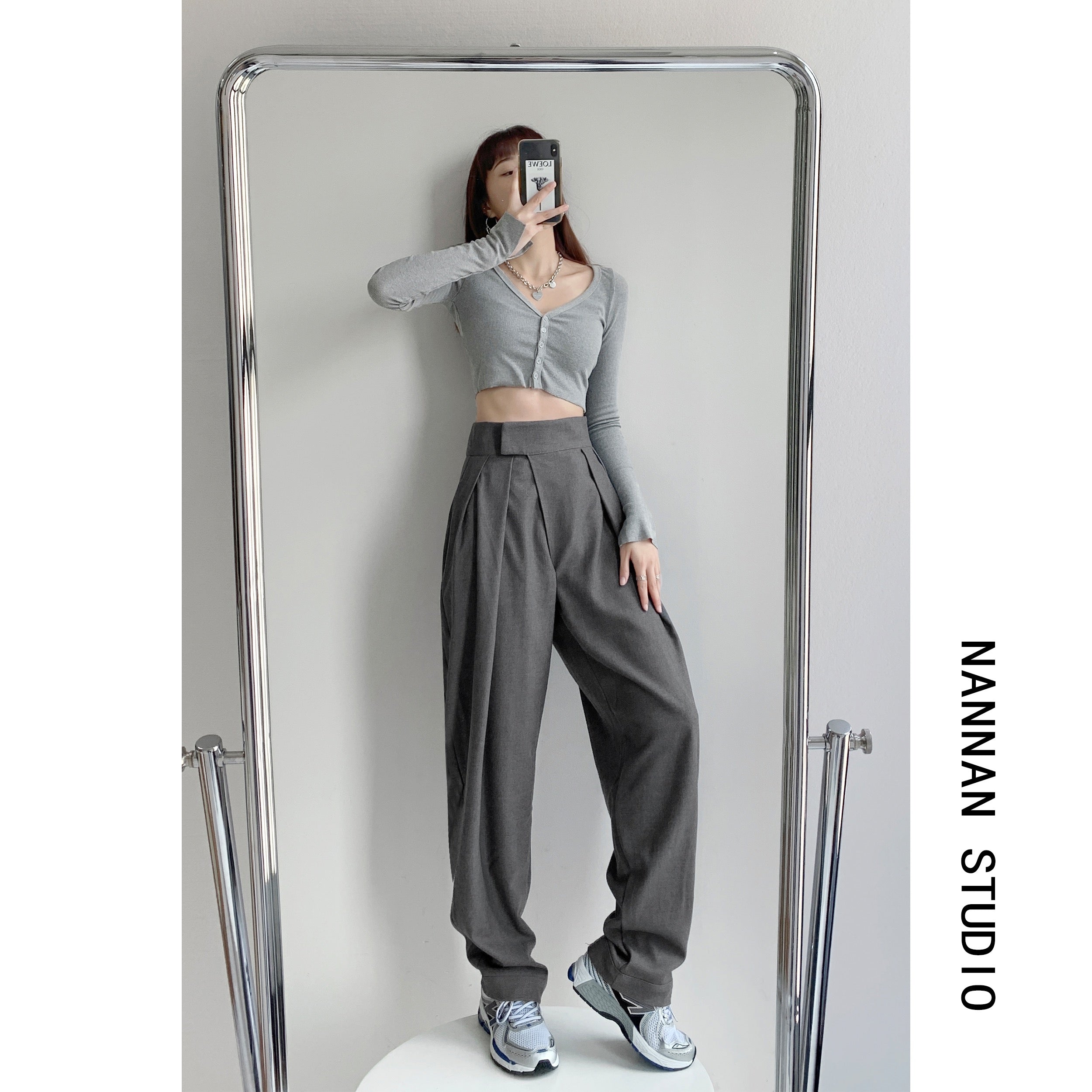 Sweatpants Women Pants High Waisted Wide Leg Trousers Loose Casual Pants  Spring Autumn 2023 Full Length