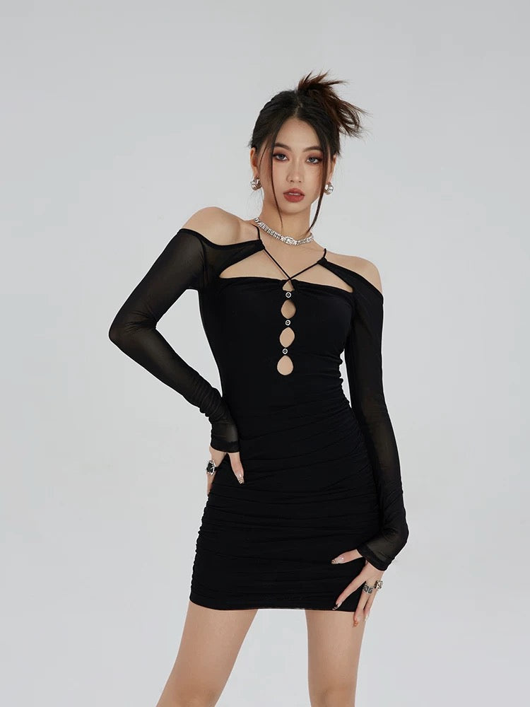 European And American Sexy Slim-fit Slimming Hip Sling Dress