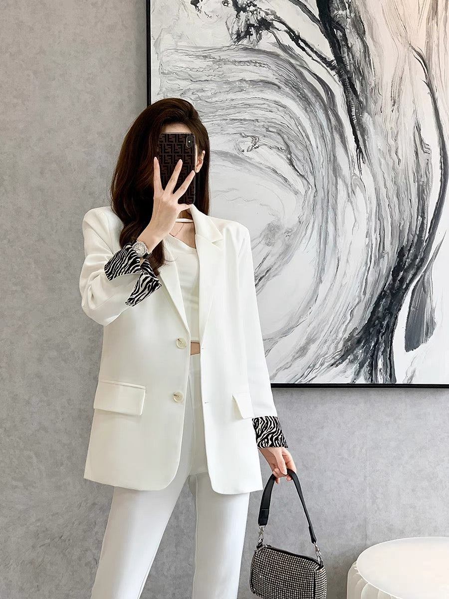 Womens Suits Blazer Women Korean Style Western Jacket Niche Design