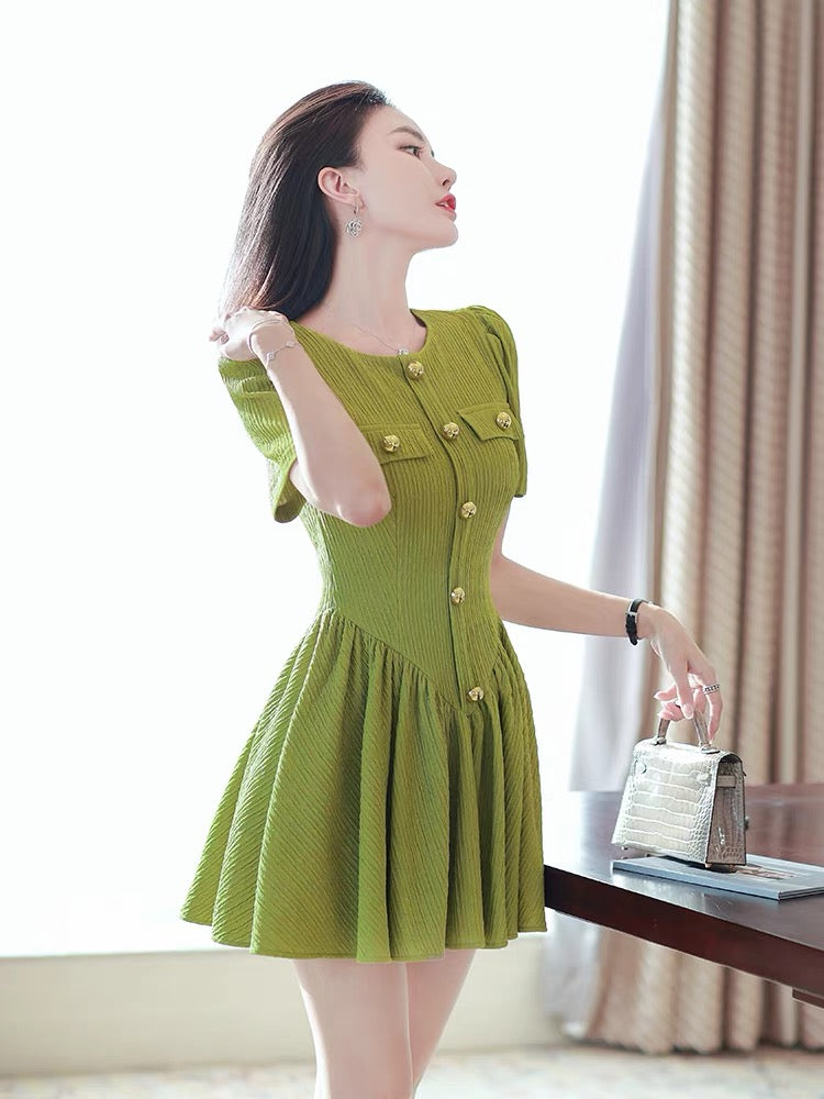 Ladies pleated skirt clearance dresses