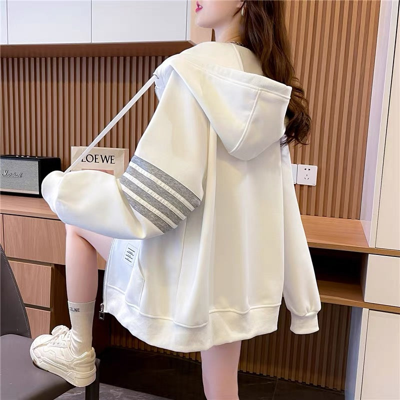 Korean fashion cardigan sweatpants