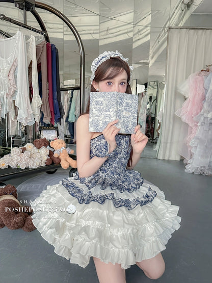 [Blue and White Porcelain Doll·Inspiration Collection] An exchange of tender hearts:)