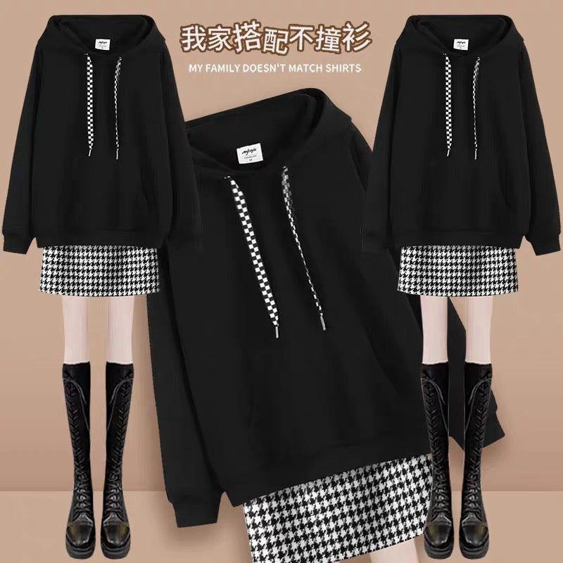 High end loose drawstring hooded sweatshirt for women 2023 spring