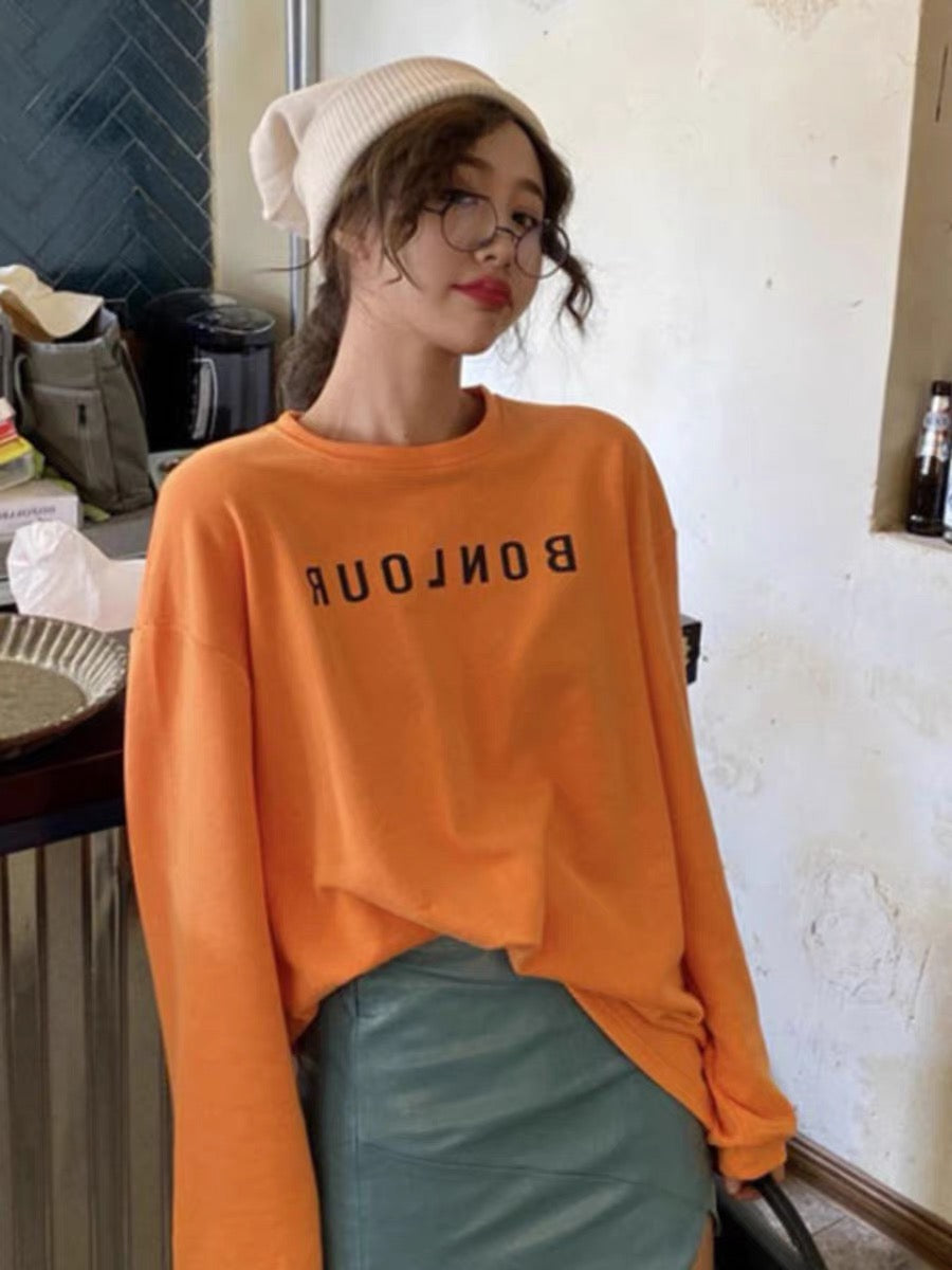 Long length hot sale sweatshirt womens