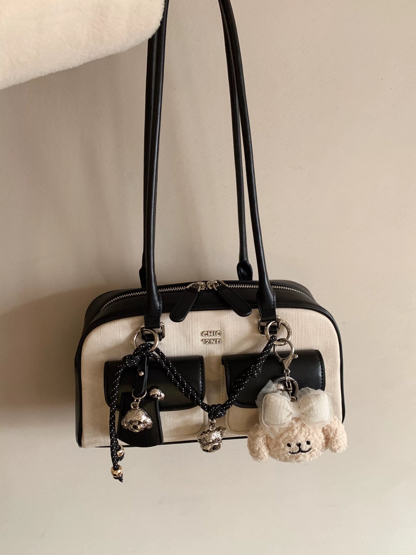 Nanfeng Chio2nd Bread Puppy Cold Brew Time Pillow Bag High-end Shoulder Bag Female Boston Bag