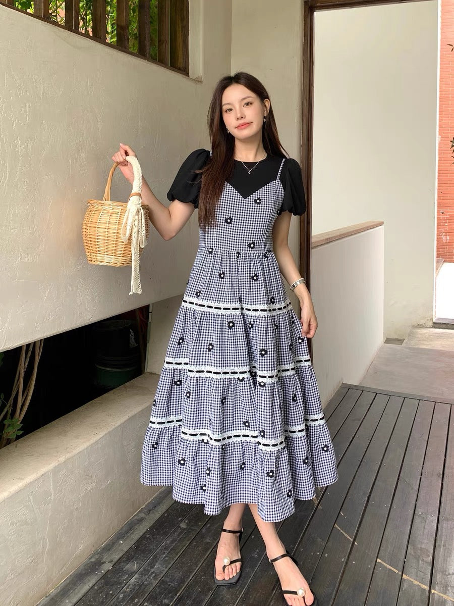 Girls Dresses Fashion Princess Clothing Sweater Stitching Net Yarn Ball Gown  Girls Dresses Clothes Girl Birthday Dress for 2-6Y (Color : Silver, Kid  Size : 2T) : Buy Online at Best Price