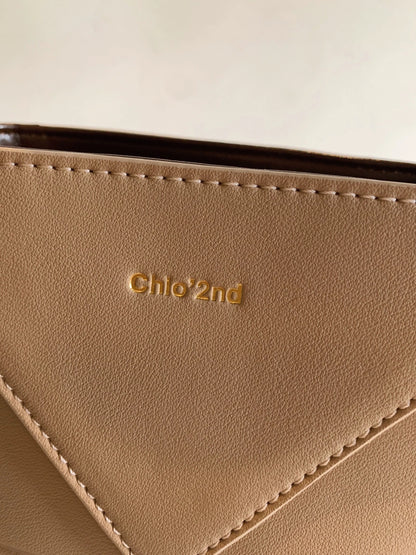 Nanfeng Chio2nd truffle hazelnut tote bag 2023 new style this year's popular bag women's single shoulder Messenger small bag