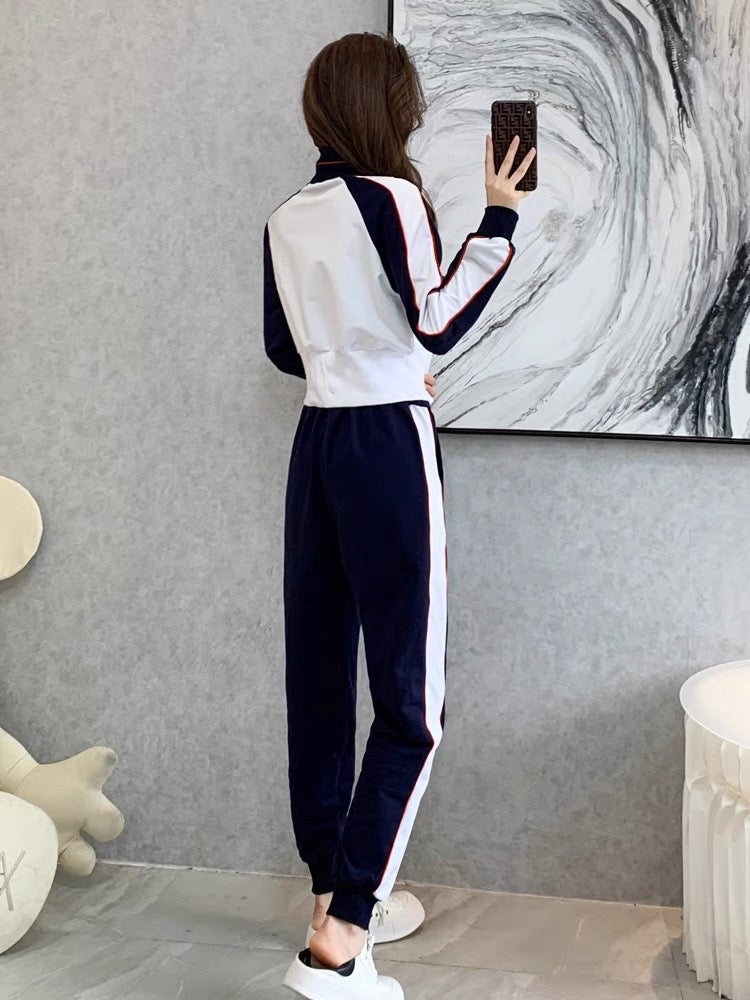 2023 new street sportswear suit for women, spring and autumn
