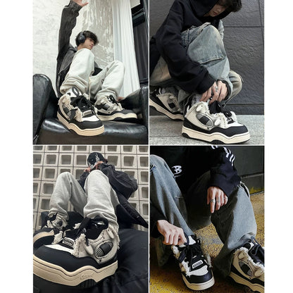 CAT&SOFA/Cat and Sofa Meow Meow Shoes original design skateboard bread shoes niche retro national trend sneakers