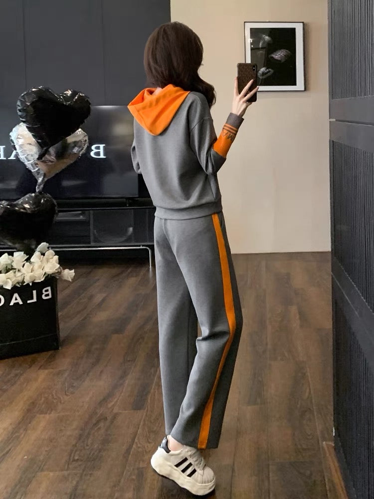 Winter Two Piece Tracksuit For Women Clothing Sets Fall Sweatsuits