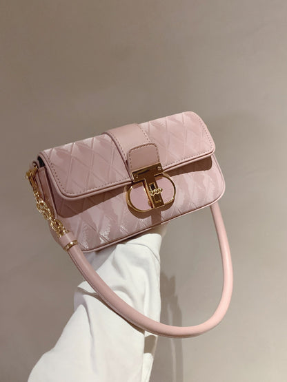 Nanfeng Chio2nd light summer neon small square bag 2023 new summer bag women's armpit bag shoulder Messenger bag