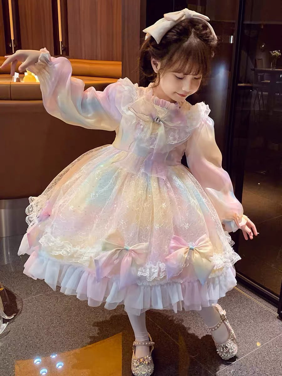 New Lolita Girls' Princess Skirt Spanish Korean Lolita Dress Girls'  Children's Skirt - China Girls and Children price