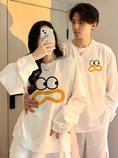 Different and special couple's clothing spring and autumn 2023 new winter high-end Internet celebrity niche sweatshirt jacket for men (N0121)