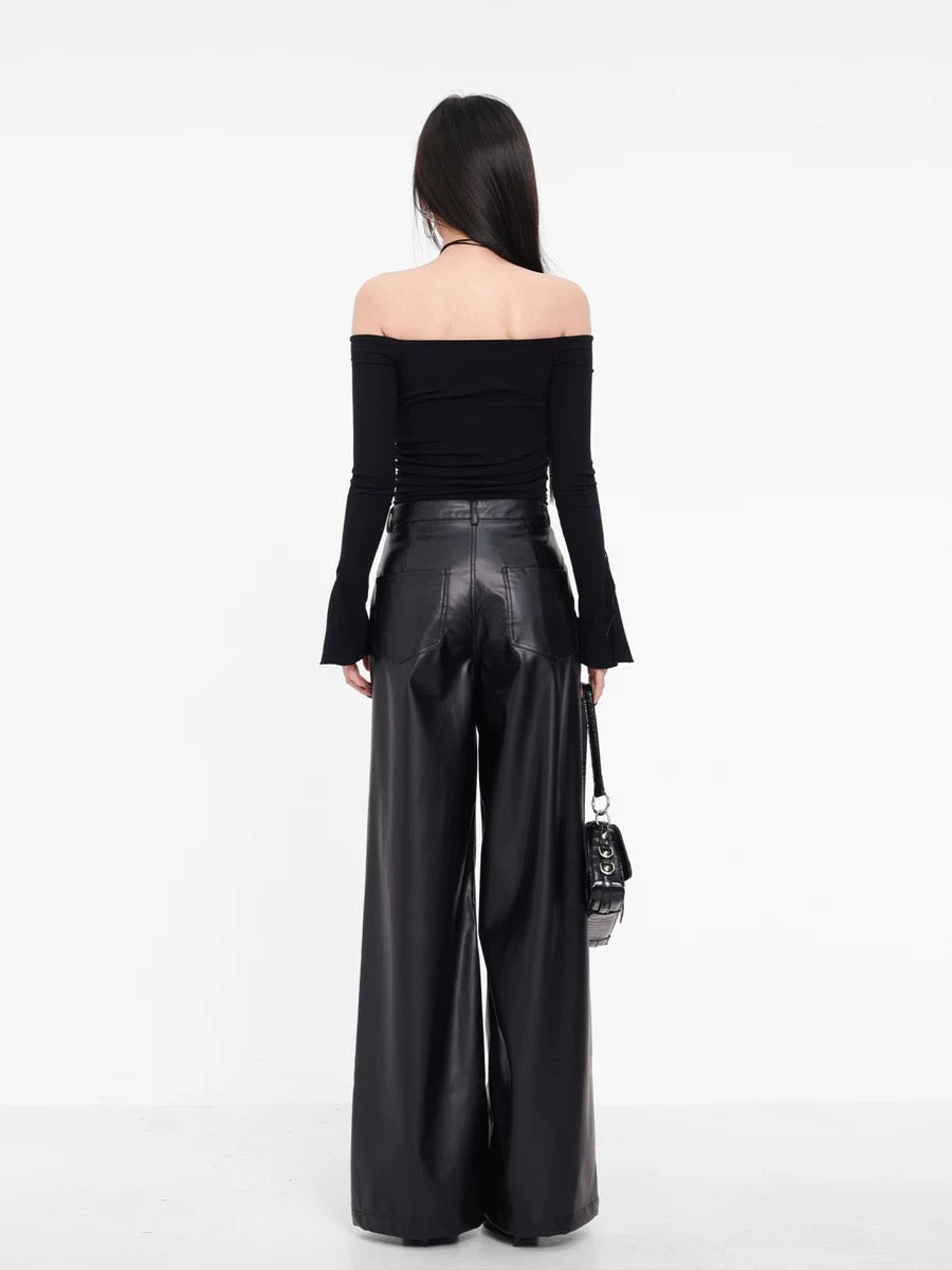 Wear Leather Pants, Leather Trousers Spring Autumn