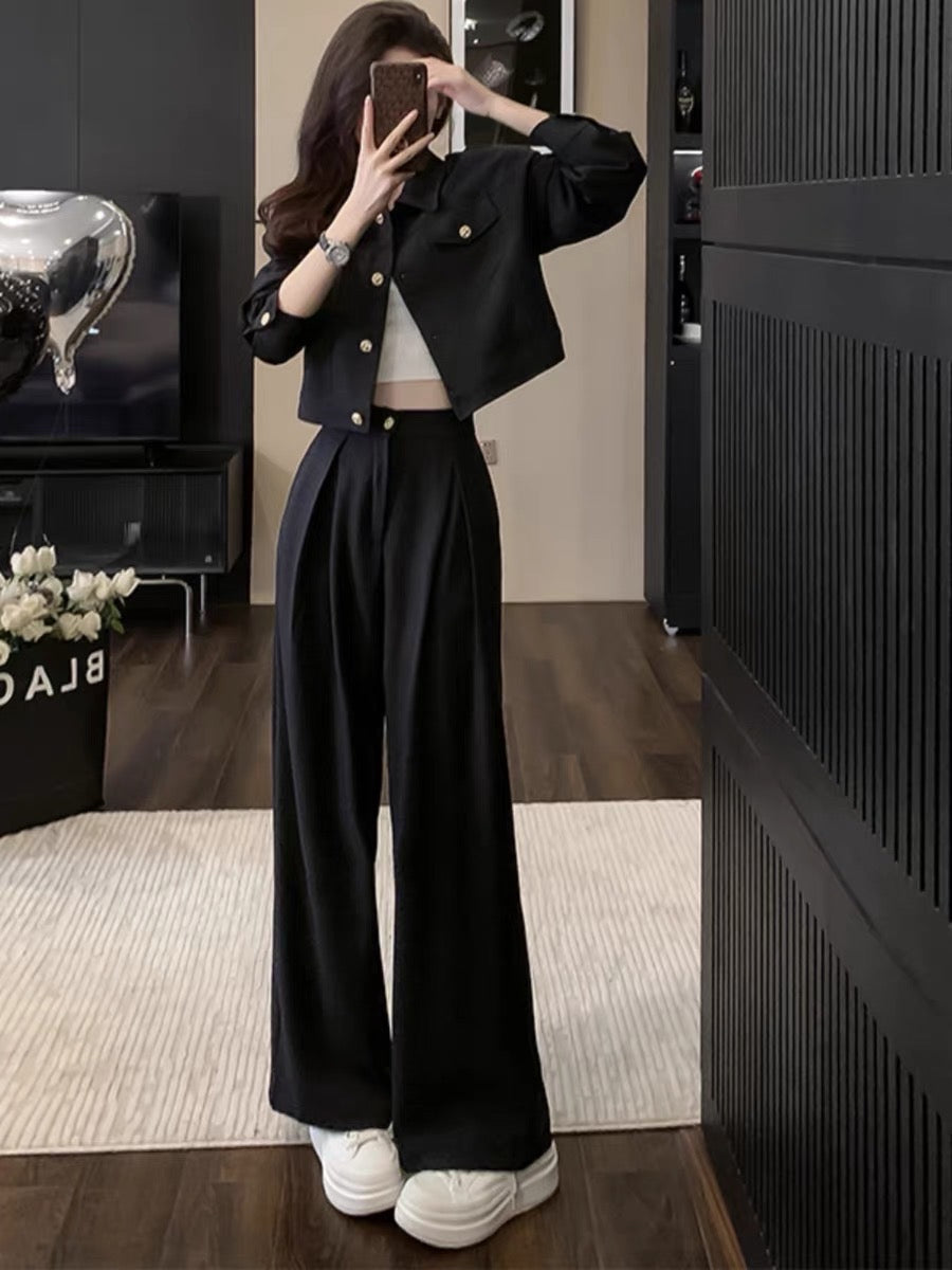 Women Blazer Coat 2020 Big Brand Notched Neck Irregular Hem Slim Pants Suit  Office Lady Elegant Fashion Casual Business Suits - Pant Suits - AliExpress