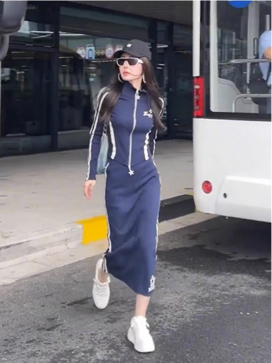 2023 new street sportswear suit for women, spring and autumn