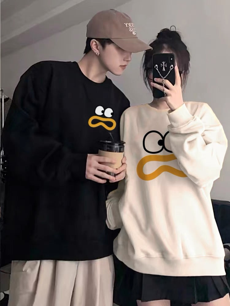 Different and special couple's clothing spring and autumn 2023 new winter high-end Internet celebrity niche sweatshirt jacket for men (N0121)