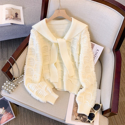 Recommended by Nancy Cici for her own use~Autumn and winter shawl strap sweater for women, lazy style outer wear knitted sweater