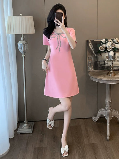 La Chapelle French light luxury small fragrant dress women's summer 2024 new high-end temperament and high-end skirt