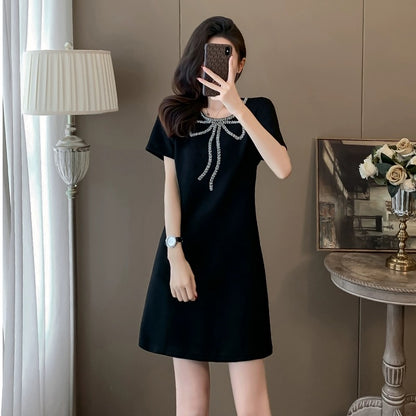 La Chapelle French light luxury small fragrant dress women's summer 2024 new high-end temperament and high-end skirt