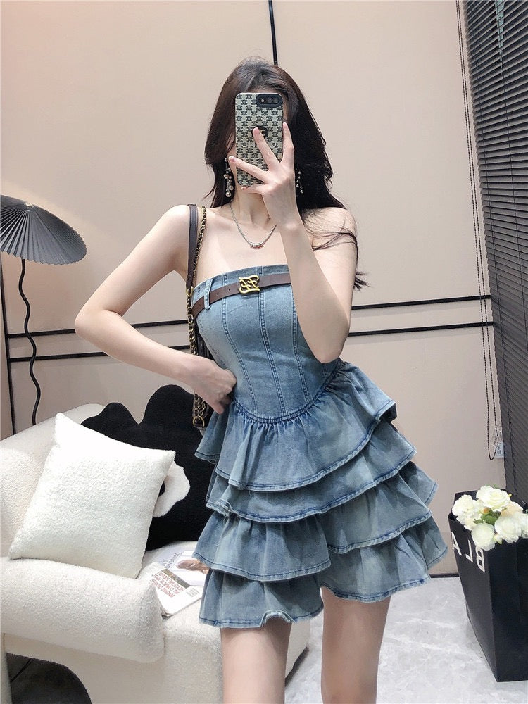 Exposed Breast Dress Mini Dress 