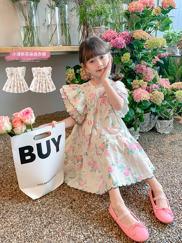 What is Girls Fashion Summer Dress 0-3 Years Old Summer Korean