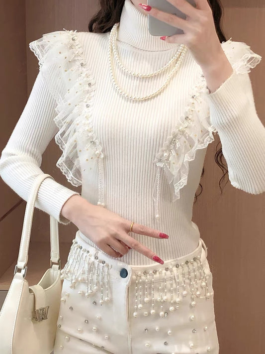 Suspender Knitted Sweater Dress Two-Piece 2023 Autumn and Winter New  Women's Inner Matching Medium Length Leggings Skirt - China Thick Sweater  Women and Sweater price