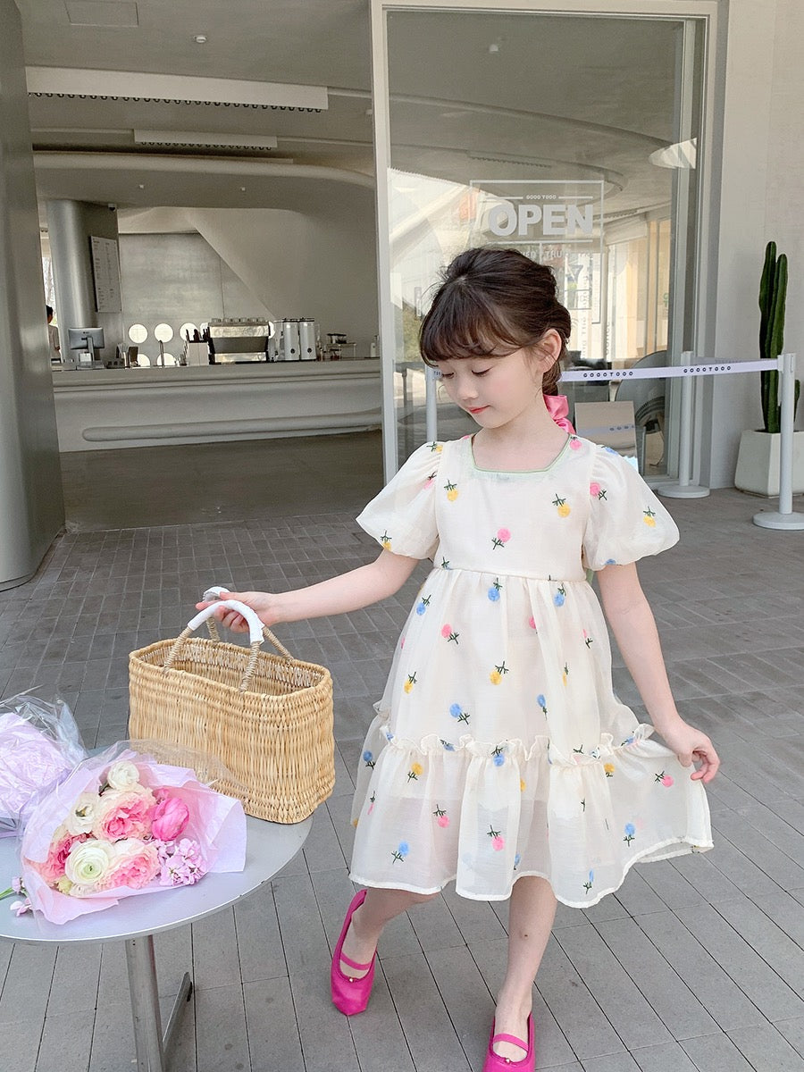 Girls Dress 2023 New Summer Dress Children's Korean Version Loose Swee –  Lee Nhi Boutique