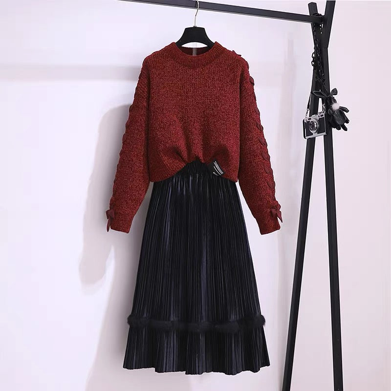Small breasts wear sweet and high-end autumn clothes 2022 new