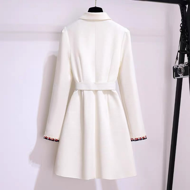 Small fragrance dress 2022 early autumn new women's French small man autumn and winter temperament niche unique skirt